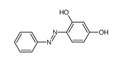 4-(phenylazo)resorcinol Structure
