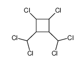 1,2-dichloro-3,4-bis(dichloromethyl)cyclobutane结构式