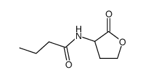 正丁酰基-DL-高丝氨酸内酯结构式