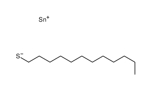 dodecylsulfanyl(trimethyl)stannane Structure