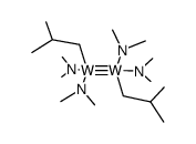 W2(i-Bu)2(NMe2)4 Structure
