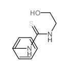 Thiourea,N-(2-hydroxyethyl)-N'-phenyl- Structure