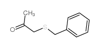 1-(苄硫基)丙酮结构式