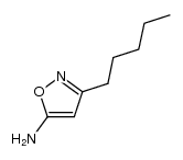 3-pentyl-isoxazol-5-ylamine Structure