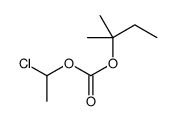 1-chloroethyl 2-methylbutan-2-yl carbonate结构式
