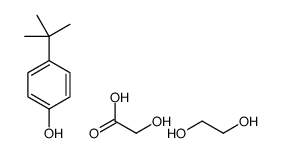 二醇酸乙氧酸4-叔-丁基苯基醚结构式