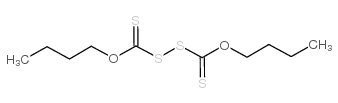 二硫化二正丁基黄原酸酯结构式