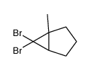 6,6-dibromo-1-methylbicyclo[3.1.0]hexane Structure