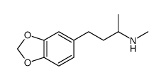 4-(1,3-benzodioxol-5-yl)-N-methylbutan-2-amine结构式
