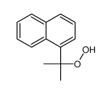 1-(2-hydroperoxypropan-2-yl)naphthalene结构式