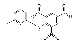 6-methyl-N-(2,4,6-trinitrophenyl)pyridin-2-amine Structure