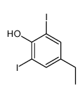 4-ethyl-2,6-diiodophenol结构式