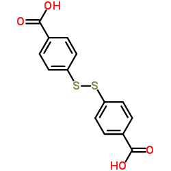 4,4'-Disulfanediyldibenzoic acid Structure