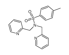 N,N-di(2-picolyl)-4-methylbenzenesulfonamide结构式