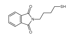2-(4-mercaptobutyl)isoindoline-1,3-dione结构式