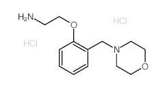 {2-[2-(Morpholin-4-ylmethyl)phenoxy]ethyl}amine dihydrochloride Structure