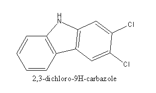 2,3-dichloro-9H-carbazole Structure