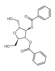 2,5-anhydro-3,4-di-O-benzoyl-D-mannitol结构式