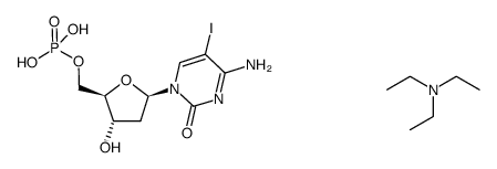 5-iodo-dCMP triethylamine salt Structure