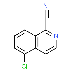 5-氯异喹啉-1-腈结构式