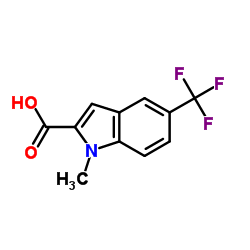 1-甲基-5-(三氟甲基)-1H-吲哚-2-羧酸图片