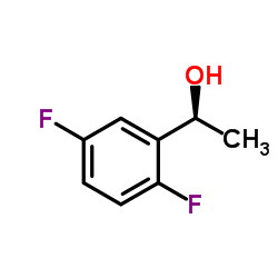 (1S)-1-(2,5-Difluorophenyl)ethanol Structure