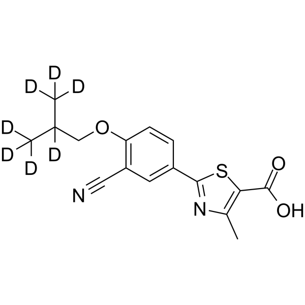 Febuxostat-d7结构式