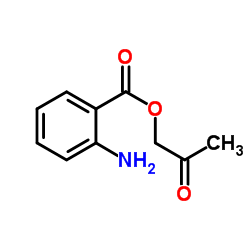 2-氧代丙基-2-氨基苯甲酸结构式