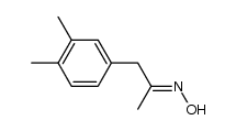 1-(m,p-dimethylphenyl)-2-propanone oxime结构式