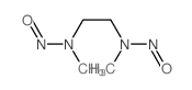 1,2-Ethanediamine,N1,N2-dimethyl-N1,N2-dinitroso- Structure