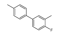 4-Fluoro-3,4'-dimethyl-1,1'-biphenyl Structure