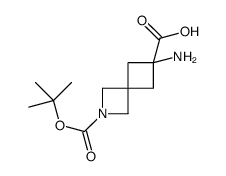 6-Amino-2-Boc-2-azaspiro[3.3]heptane-6-carboxylic acid Structure