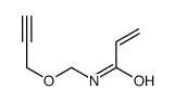 N-(prop-2-ynoxymethyl)prop-2-enamide Structure