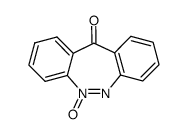 11H-Dibenzo[c,f][1,2]diazepin-11-one 5-oxide Structure