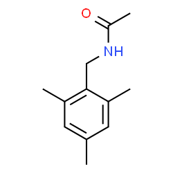 ACETAMIDE, N-[(2,4,6-TRIMETHYLPHENYL)METHYL]- Structure