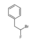 (2-Bromo-2-fluoroethyl)benzene Structure