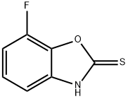 7-氟苯并噁唑-2(3H)-硫酮结构式