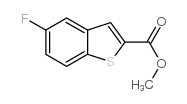 Methyl 5-fluorobenzo[b]thiophene-2-carboxylate Structure