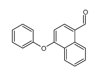 4-phenoxynaphthalene-1-carbaldehyde Structure