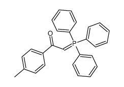 1-(4-methylphenyl)-2-(triphenylphosphoranylidene)ethanone Structure