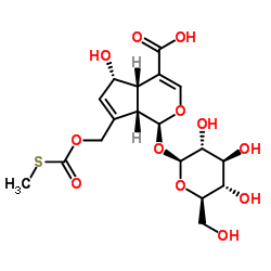 鸡屎藤苷酸结构式