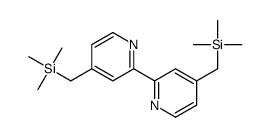 trimethyl-[[2-[4-(trimethylsilylmethyl)pyridin-2-yl]pyridin-4-yl]methyl]silane Structure