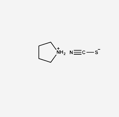 硫氰酸吡咯烷结构式