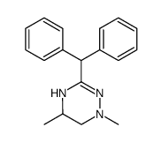 3-(Diphenylmethyl)-1,4,5,6-tetrahydro-1,5-dimethyl-1,2,4-triazine picture