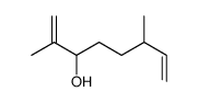 2,6-Dimethyl-1,7-octadien-3-ol Structure