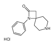 1-phenyl-1,7-diazaspiro[3.5]nonan-2-one,hydrochloride Structure