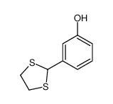 3-(1,3-dithiolan-2-yl)phenol结构式