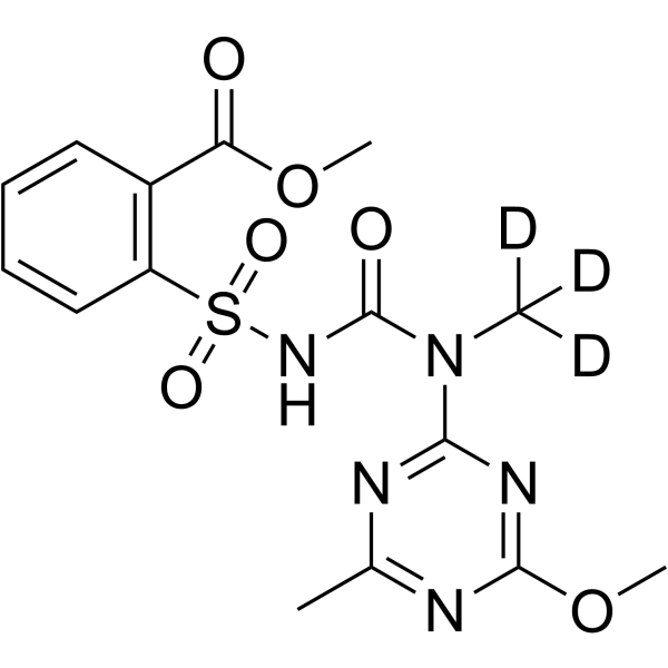Tribenuron-methyl-d3结构式