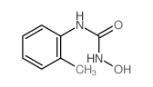 Urea,N-hydroxy-N'-(2-methylphenyl)- Structure