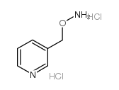O-吡啶-3-甲基羟胺双盐酸盐结构式